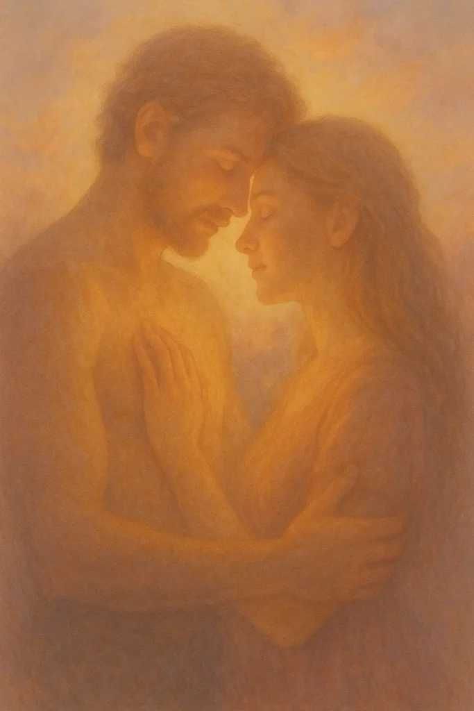 Allowing healthy love into one's life.